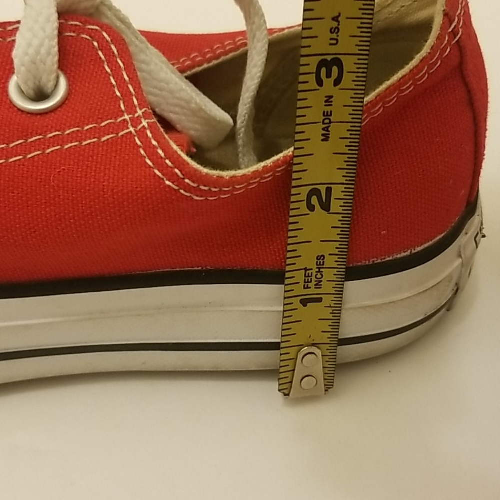 Converse All Star Womens 7 Mens 5 RED - Picture 9 of 10